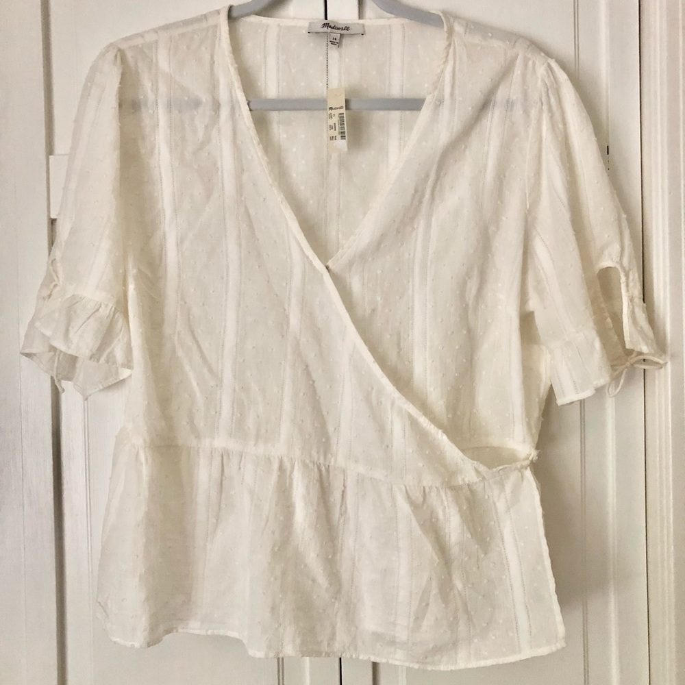 Madewell Blouse NWT Size: L